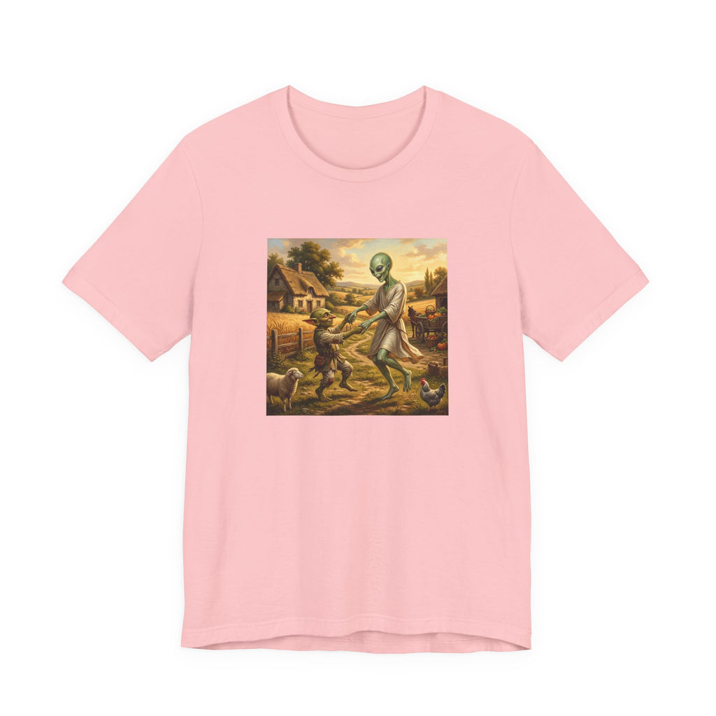 Alien Harvest Vintage Art T‑Shirt