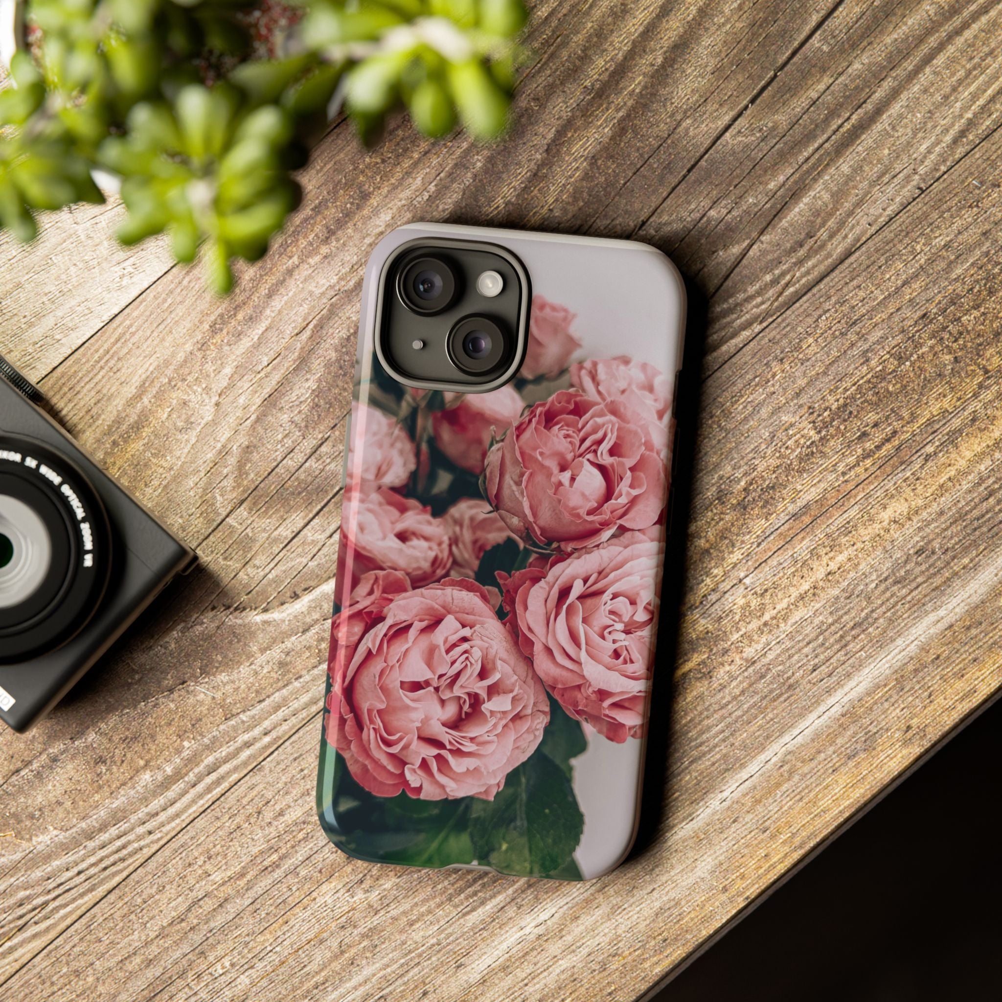 Tough Case — Pink Peonies Floral Phone Case