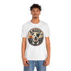 Angus Dog Tee — Retro Beach Portrait T-Shirt