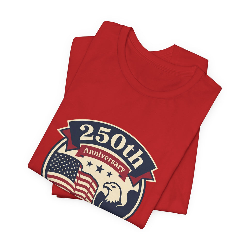 250th Anniversary Eagle & American Flag T-Shirt