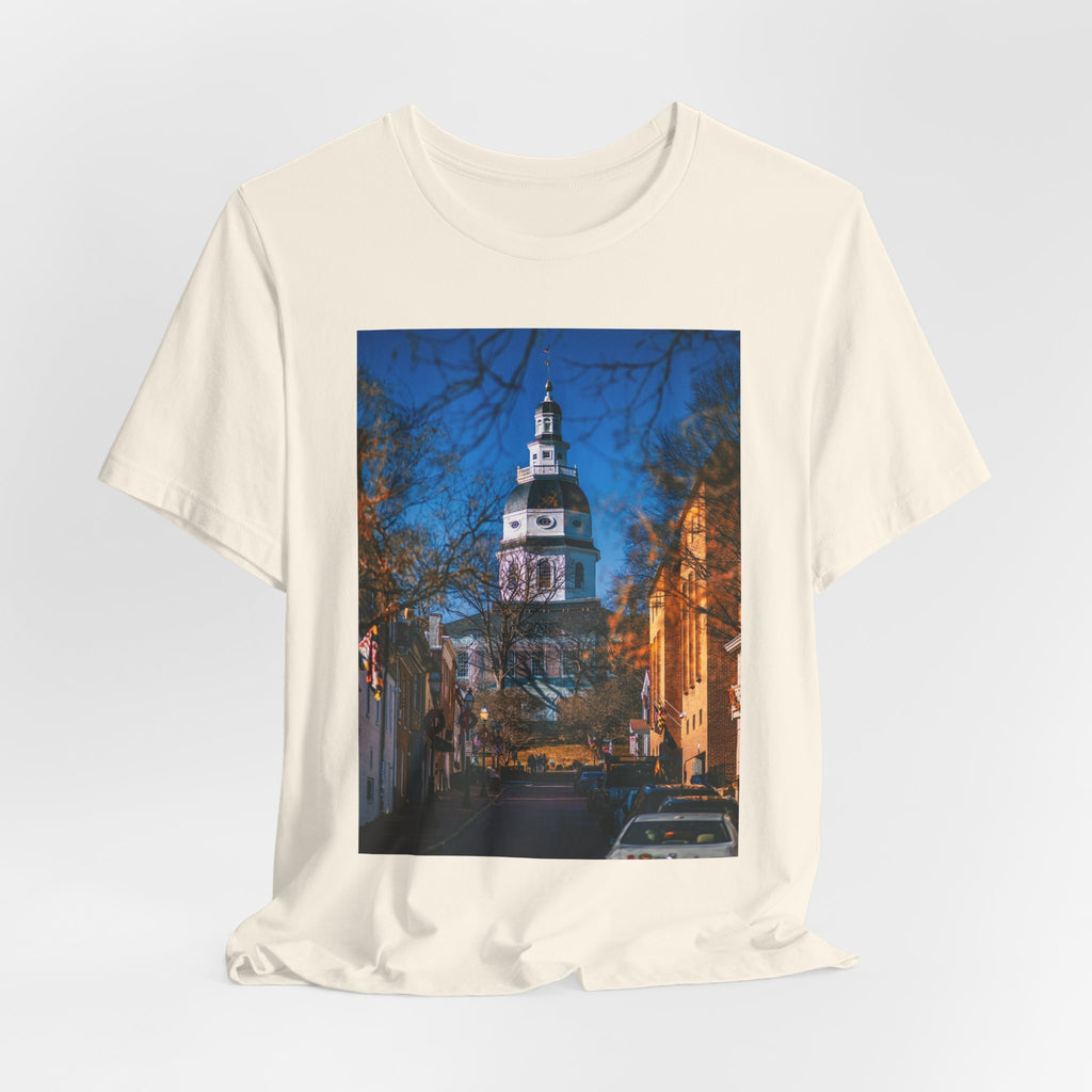 Maryland State House Street Photo Tee