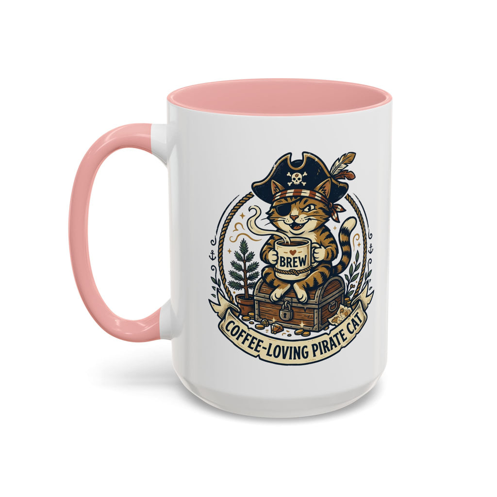 Vintage Sailor Anchor Coffee Mug — Nautical Tattoo Accent Mug (11/15oz)