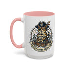Vintage Sailor Anchor Coffee Mug — Nautical Tattoo Accent Mug (11/15oz)