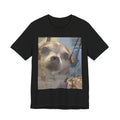 Funny chihuahua trauma  Dog T‑Shirt — Cute Chihuahua Photo Tee