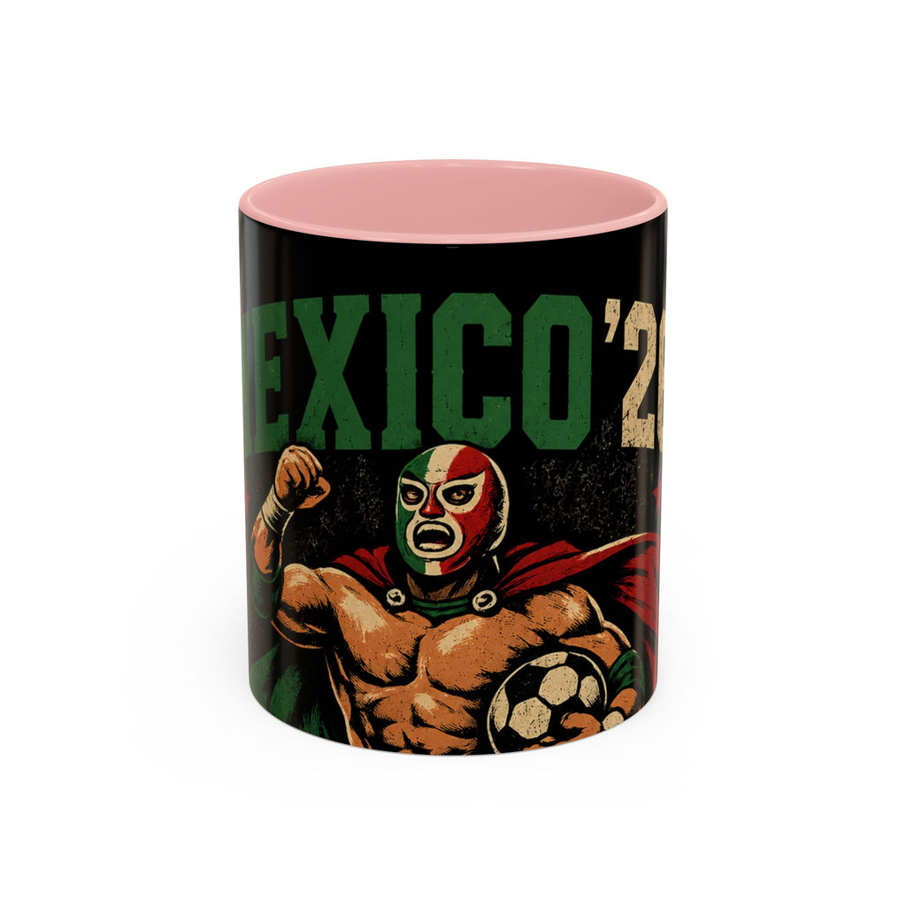 Mexico ’26 Luchador Soccer Coffee Mug