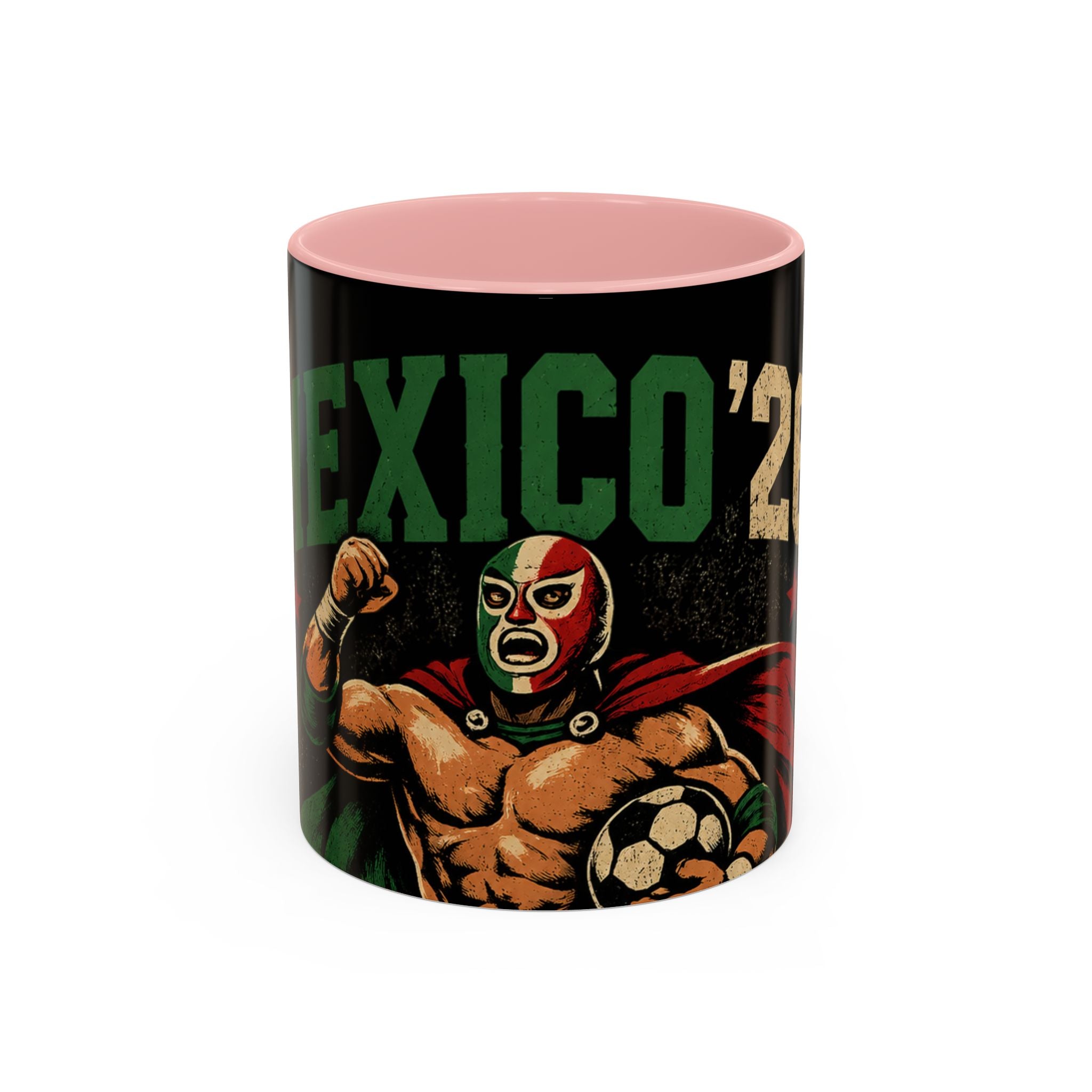 Mexico ’26 Luchador Soccer Coffee Mug
