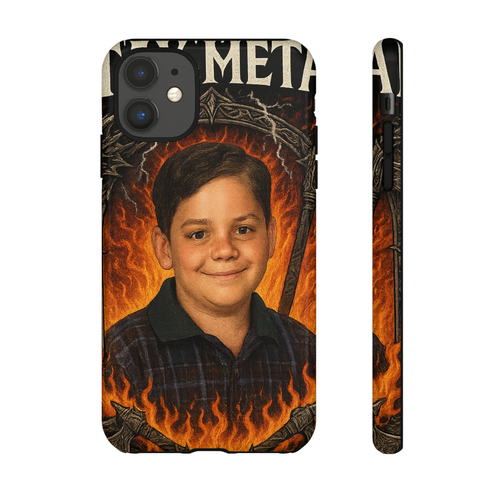 Metalhead Phone Case, Tough Cases for Music Lovers, Personalize with Unique Art, Gift for Metal Fans, Rock Lover's Accessory