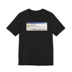 Error 404 'Serotonin not found' T‑Shirt — Retro Computer Alert Graphic Tee
