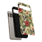 Tropical chihuahua Phone Case — Floral Pineapple Protective Tough Case