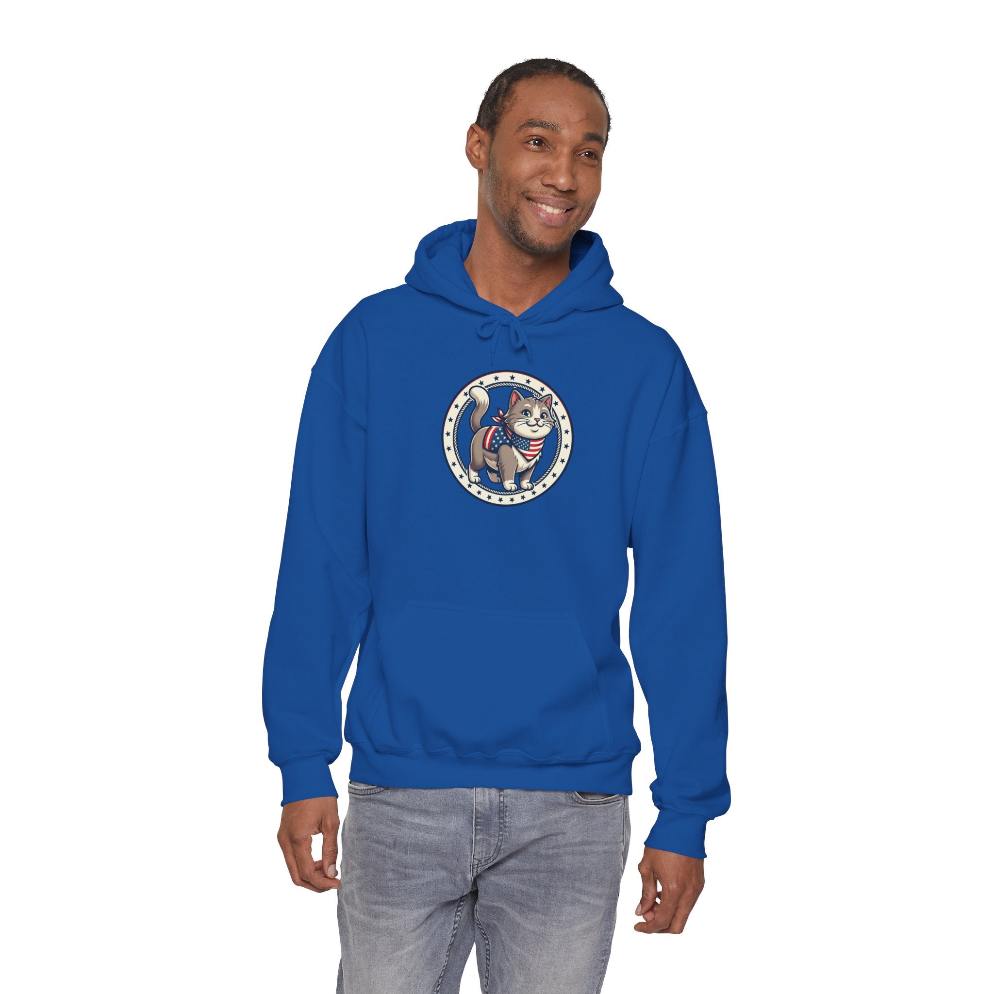 Patriotic Cat Hoodie