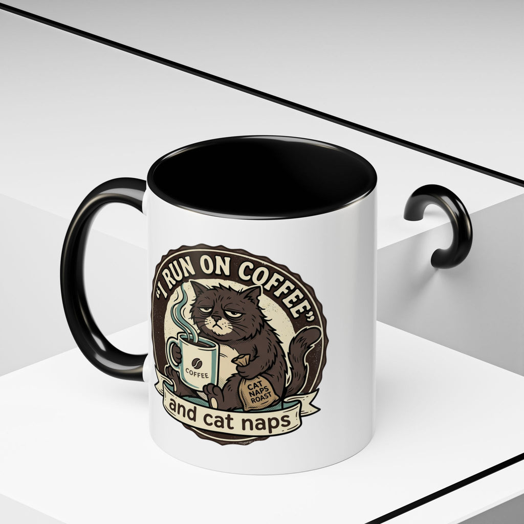 Coffee Lovers Mug — Rustic 'Coffee & Hops' Accent Ceramic Mug (11/15oz)