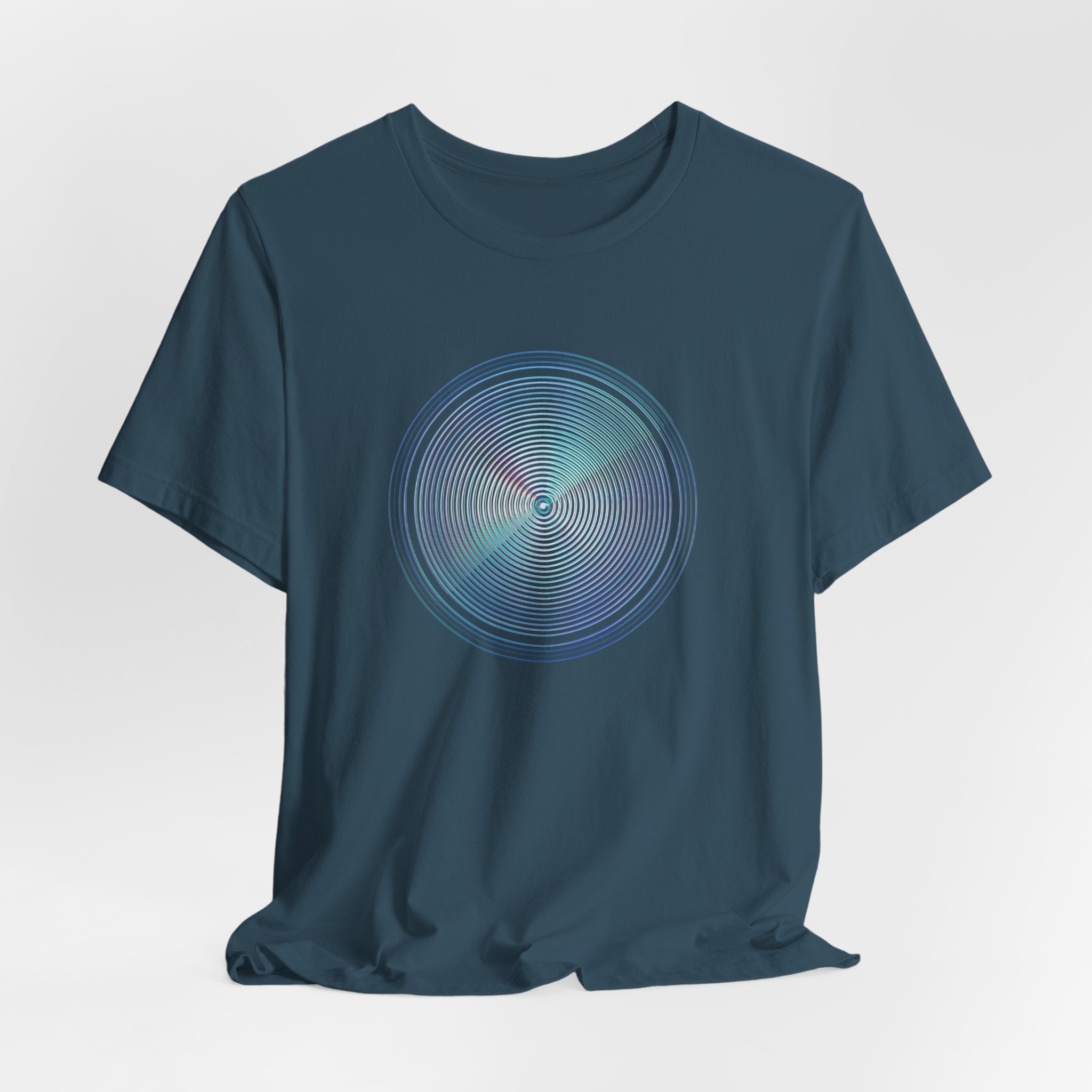 Hypnotic Holo Spiral T‑Shirt