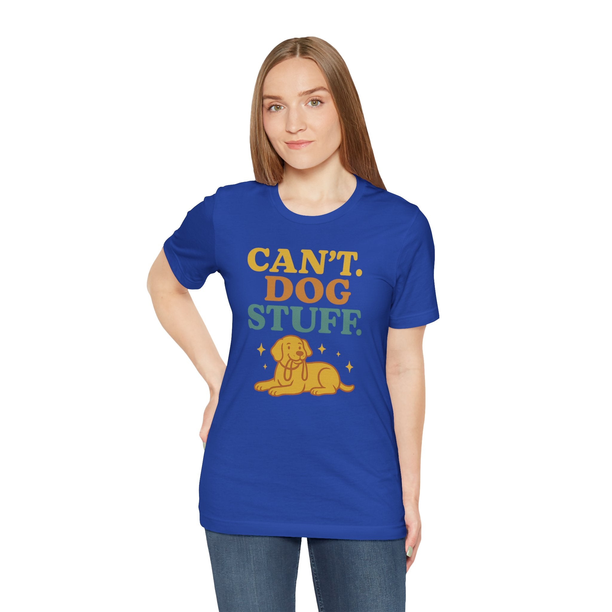 "Can’t. Dog Stuff." – Dog Lover Priorities Tee