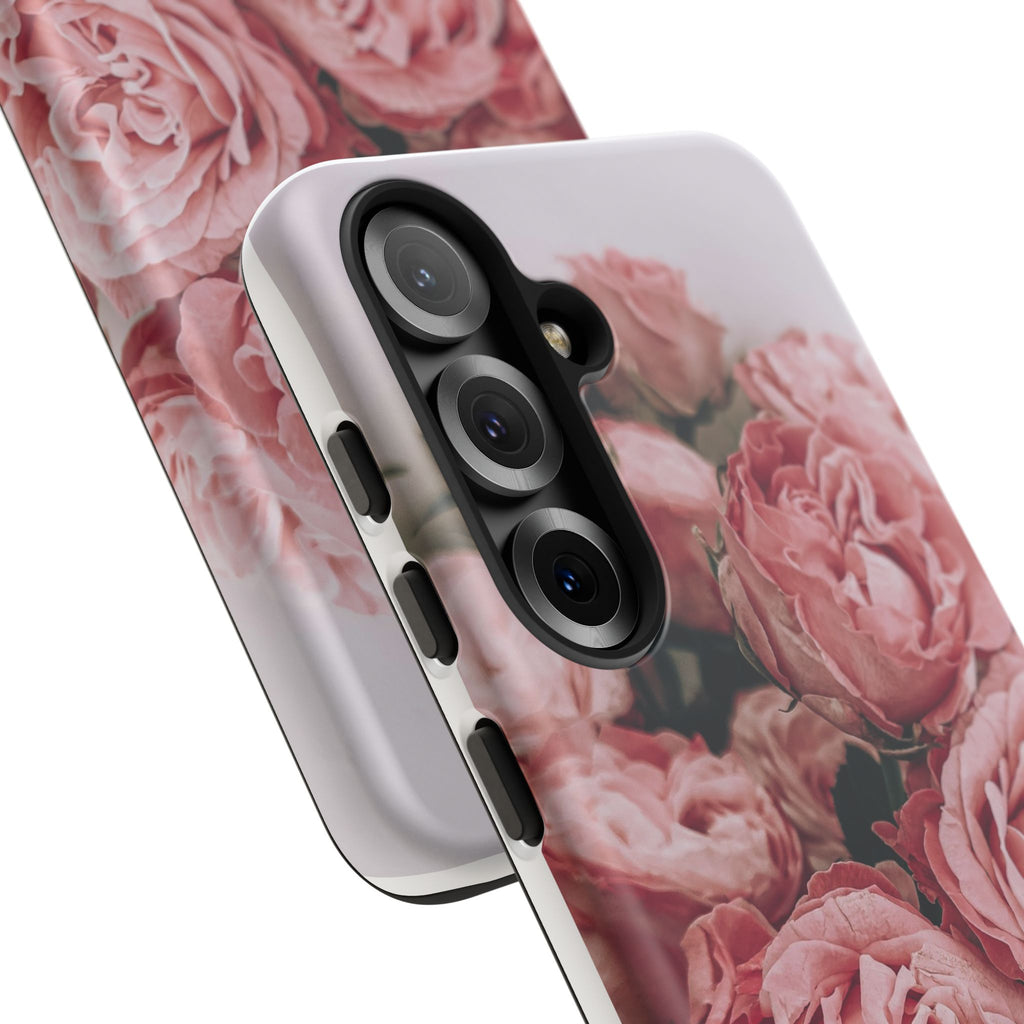 Tough Case — Pink Peonies Floral Phone Case