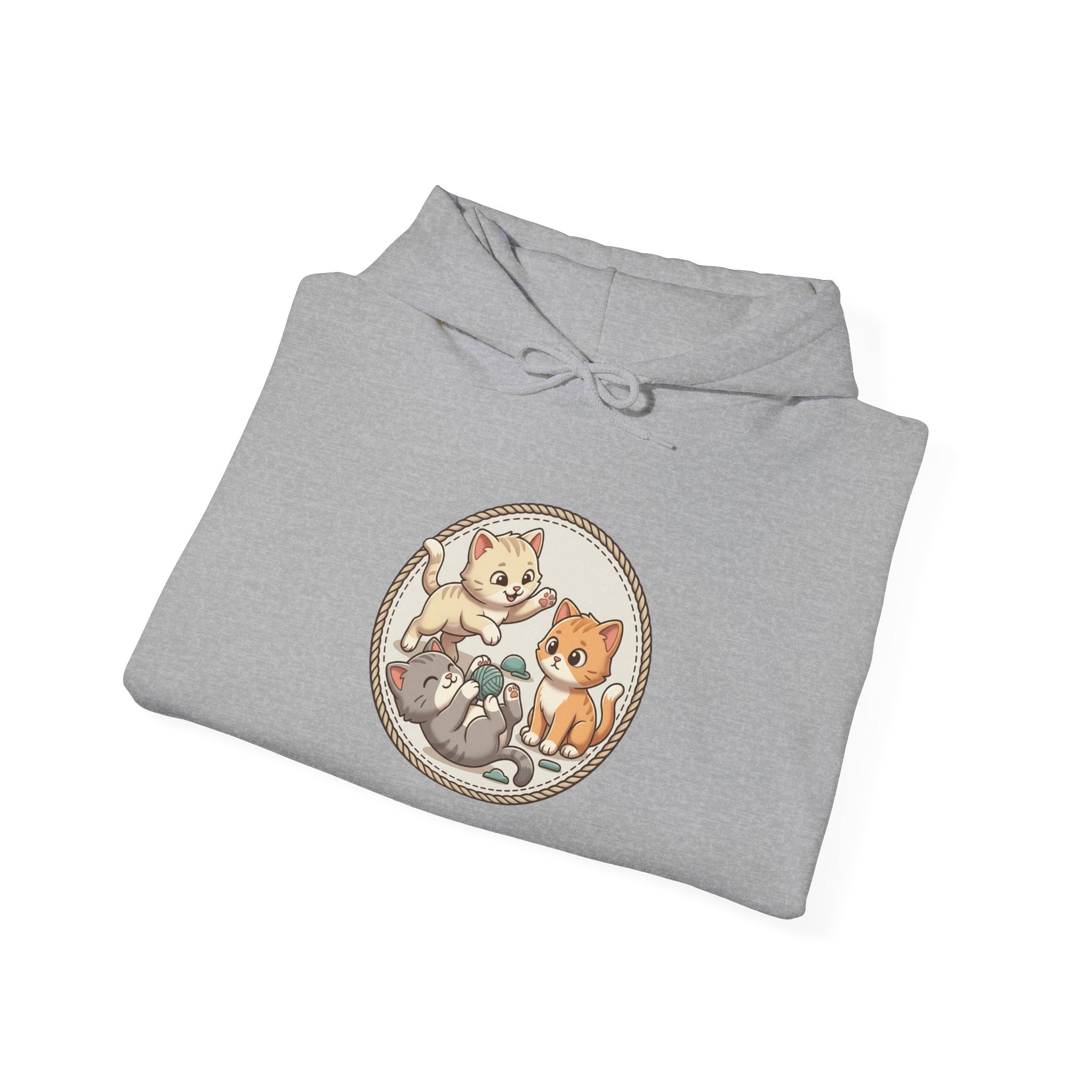 Cute Kittens Hoodie — Adorable Cat Trio