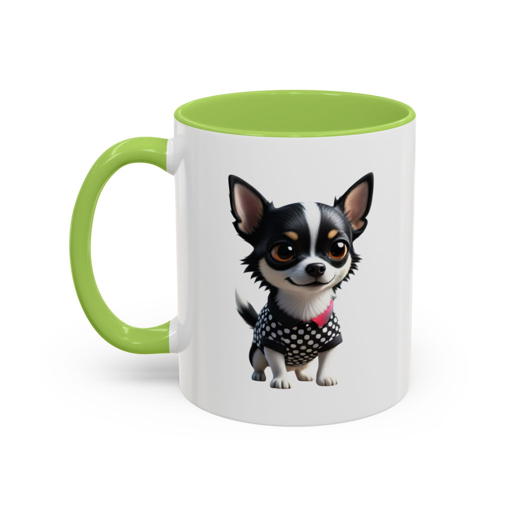 Chihuahua Dog Accent Coffee Mug – Cute Tiny Pup 11/15oz