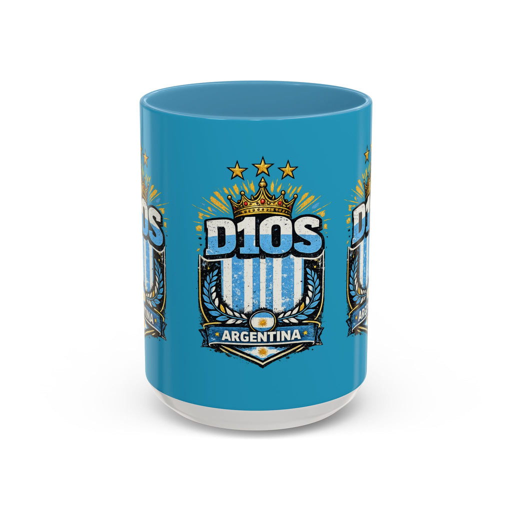 Coffee Mug — Bright Blue Accent Ceramic Mug (11/15oz)