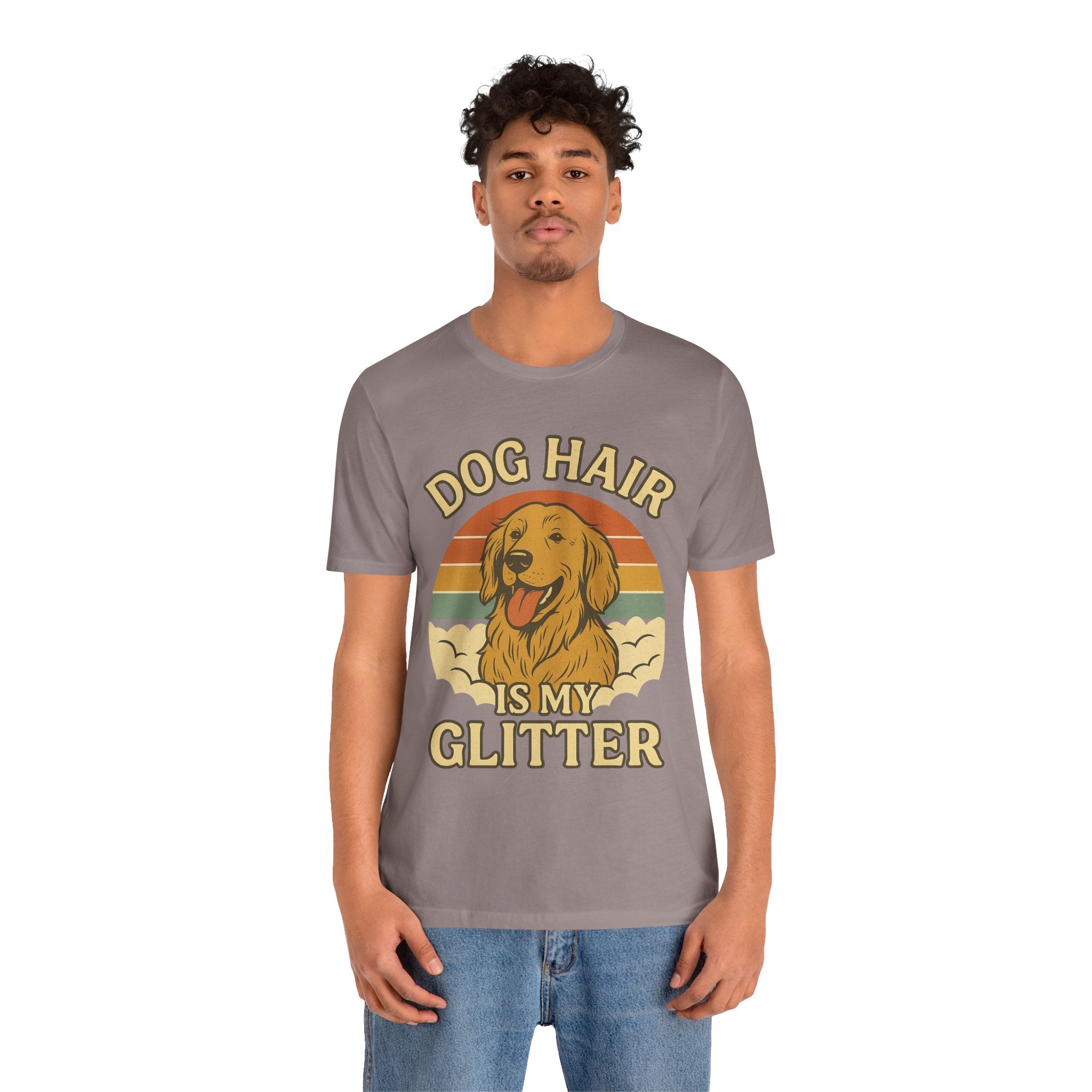 "Dog Hair Is My Glitter" – Golden Shedding Tee