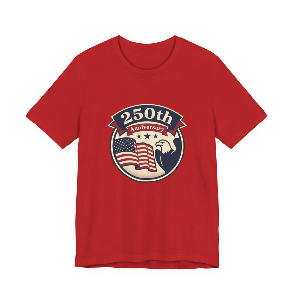 250th Anniversary Eagle & American Flag T-Shirt