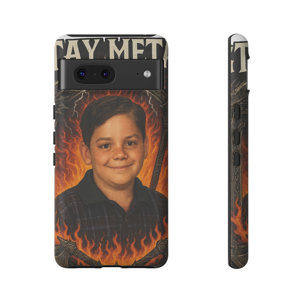 Metalhead Phone Case, Tough Cases for Music Lovers, Personalize with Unique Art, Gift for Metal Fans, Rock Lover's Accessory