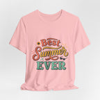 Best Summer Ever T-Shirt — Retro Colorful Vacation Tee