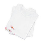 Floral Meadow Tee – Pink Wildflower Field Graphic T-Shirt