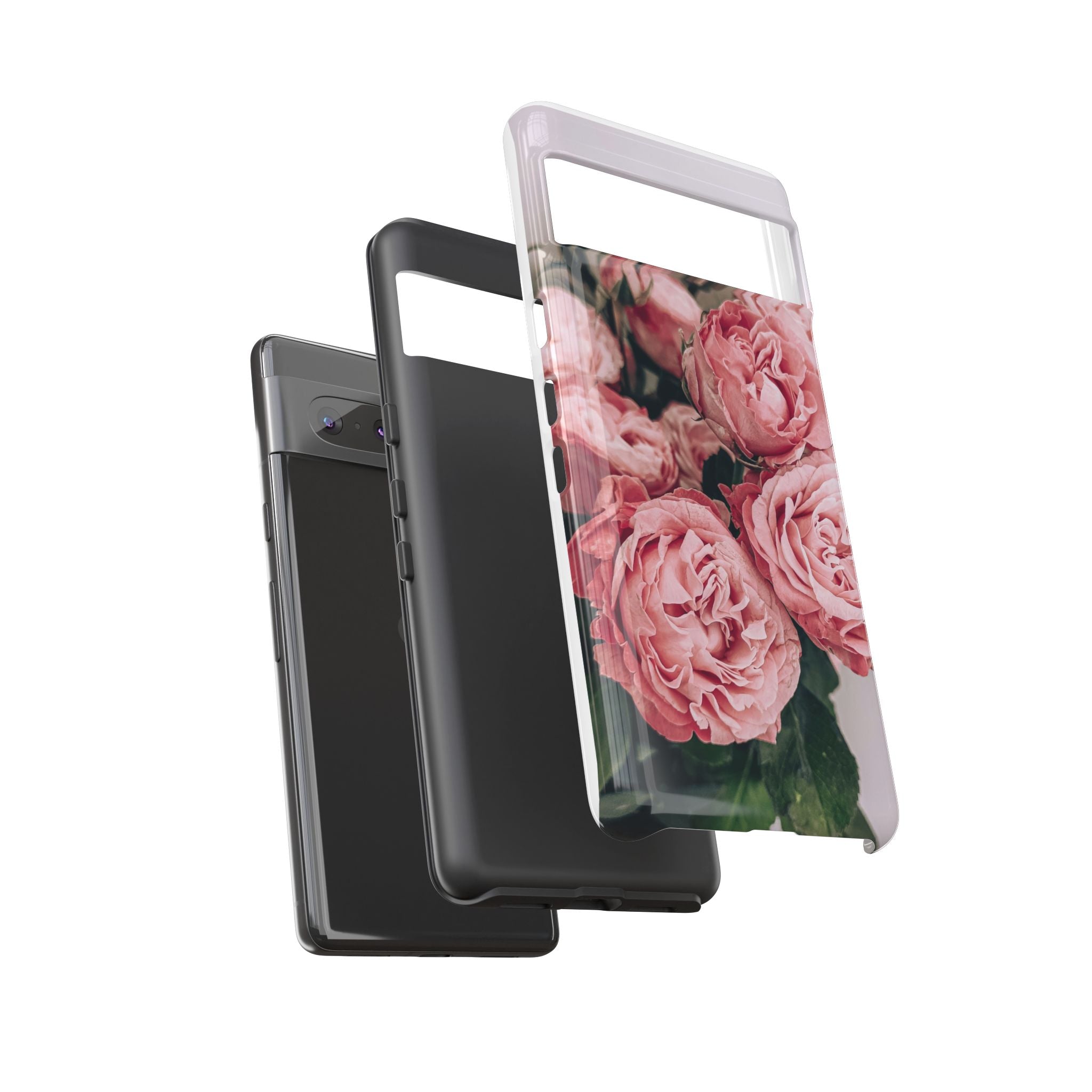 Tough Case — Pink Peonies Floral Phone Case