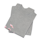 Floral Meadow Tee – Pink Wildflower Field Graphic T-Shirt