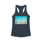 Women's Ideal Racerback Tank - Summer Palms