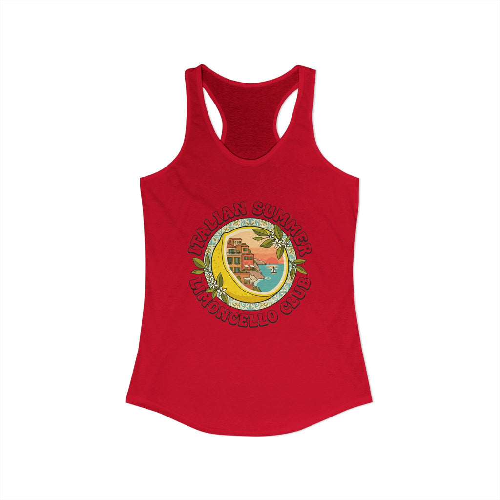Women's Ideal Racerback Tank - Italian Summer