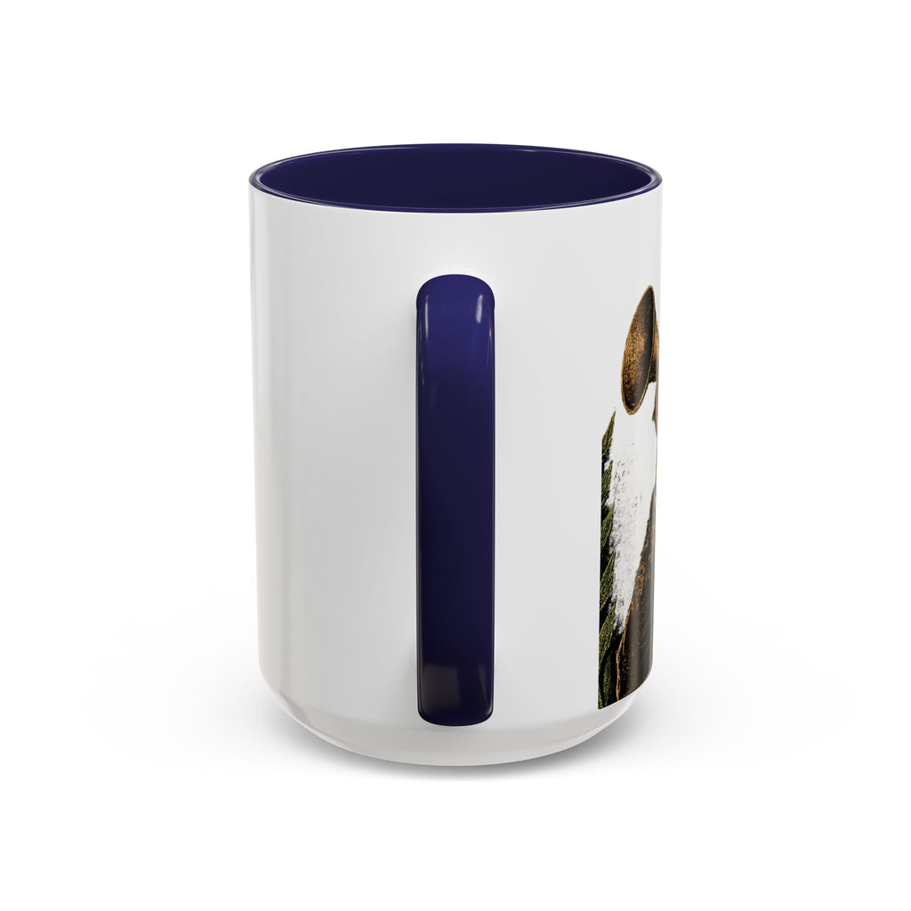 Day of the Dead Soccer Skull Accent Mug — 11/15oz