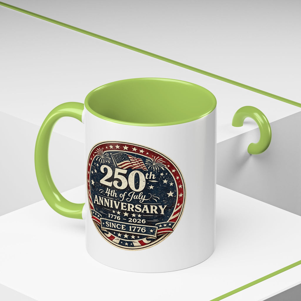 250th 4th of July Anniversary Coffee Mug
