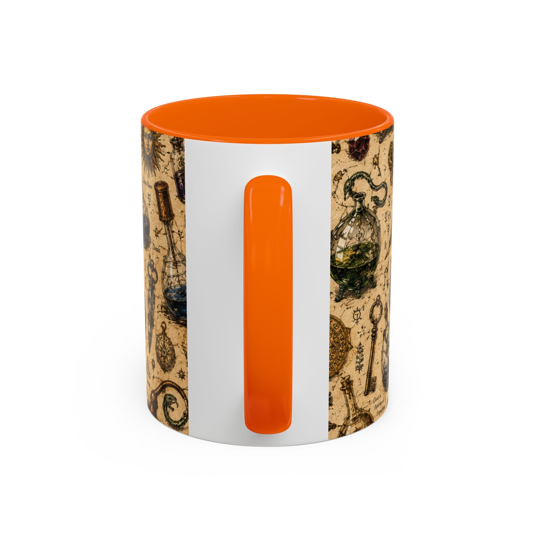 The Alchemist's Cabinet Coffee Mug — Vintage Apothecary Accent Mug (11/15 oz)