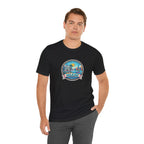Miami Beach Vintage Logo Tee — Miami Skyline Sunset T‑Shirt