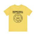 "DOOMSCROLL: Wheel of Misfortune" ADHD tee: