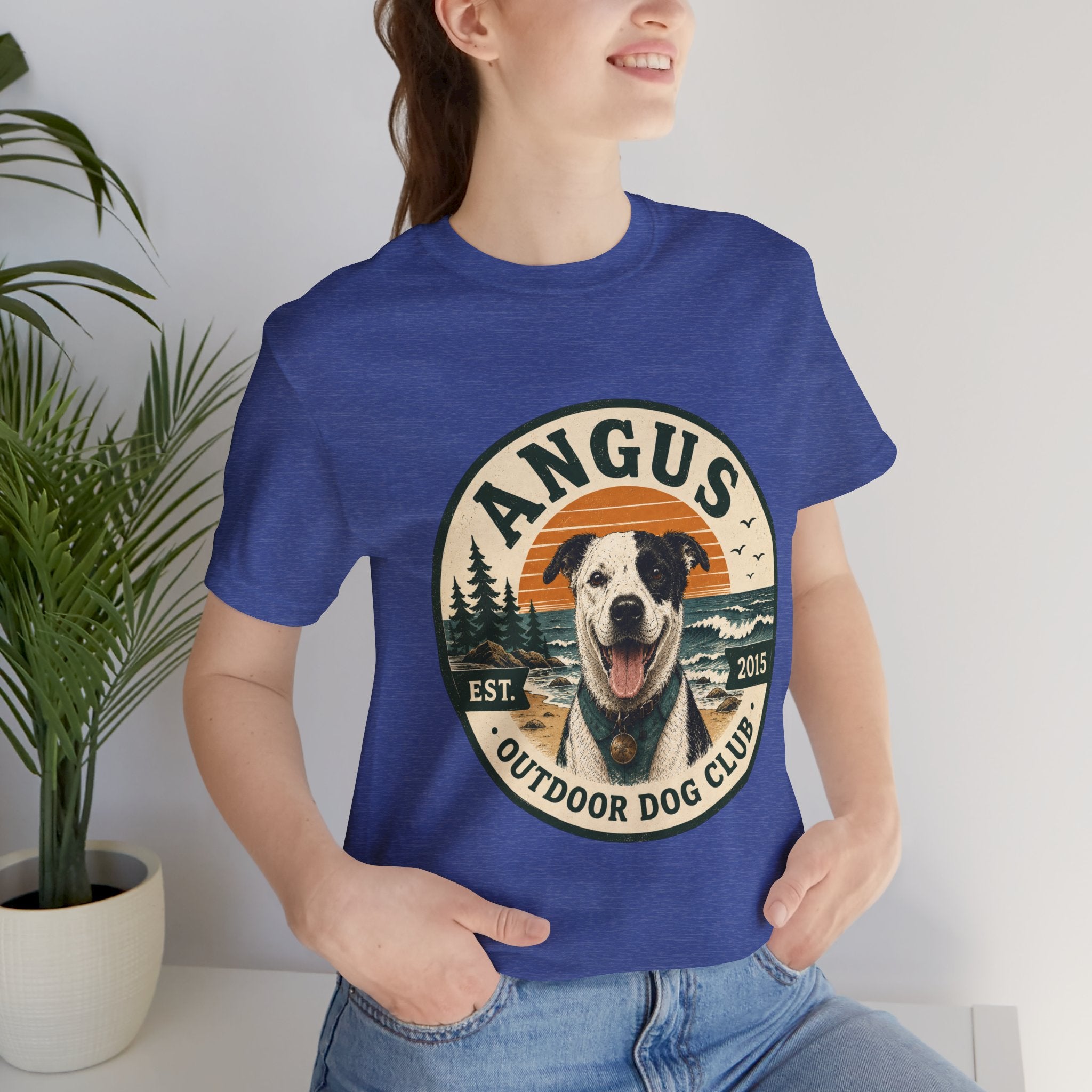 Angus Dog Photo Collage T-Shirt