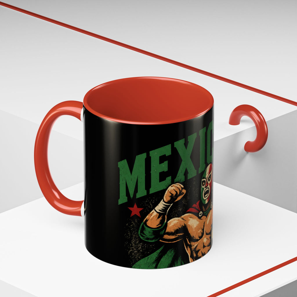 Mexico ’26 Luchador Soccer Coffee Mug