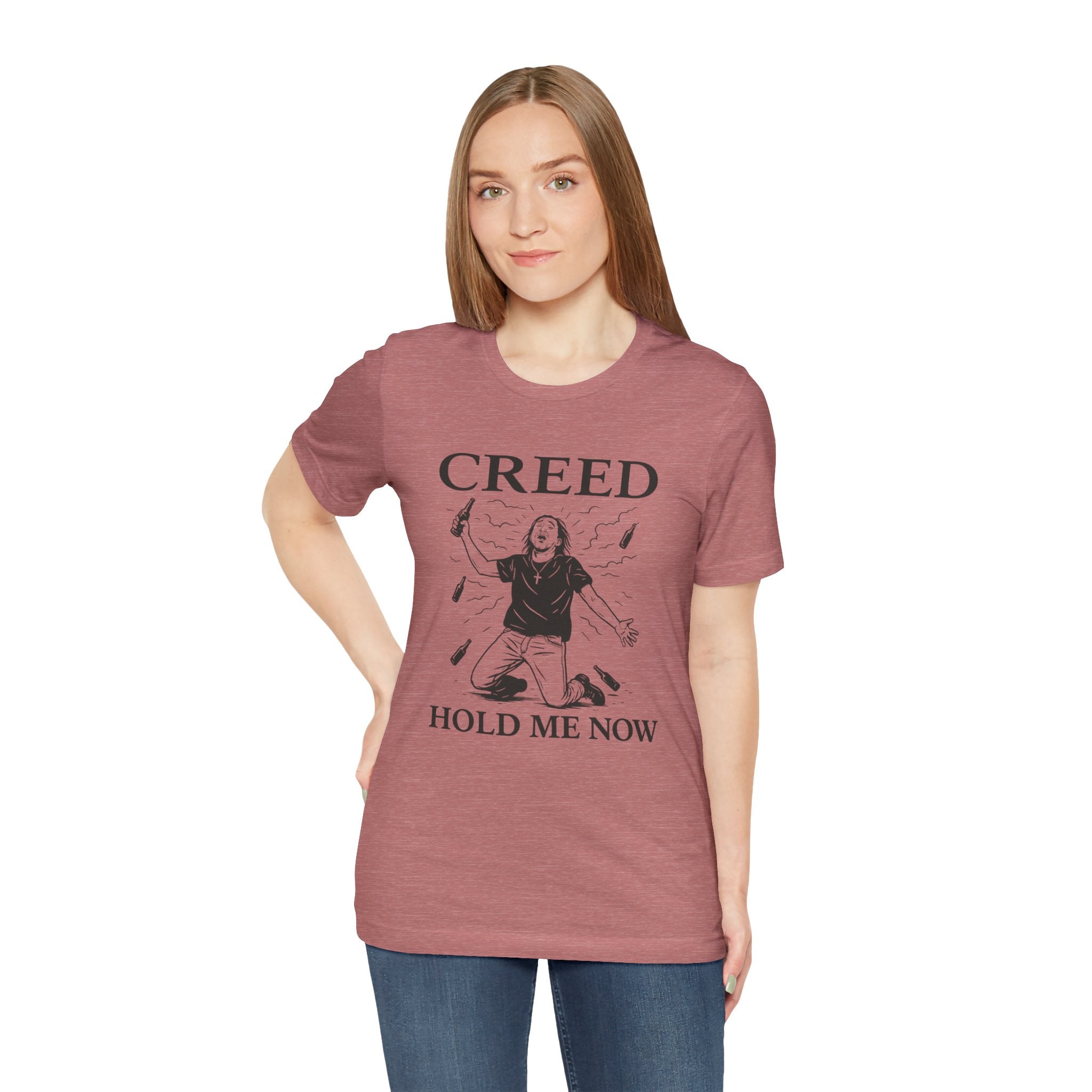 Creed Hold Me Now Graphic Tee – Unisex Jersey Short Sleeve T-Shirt