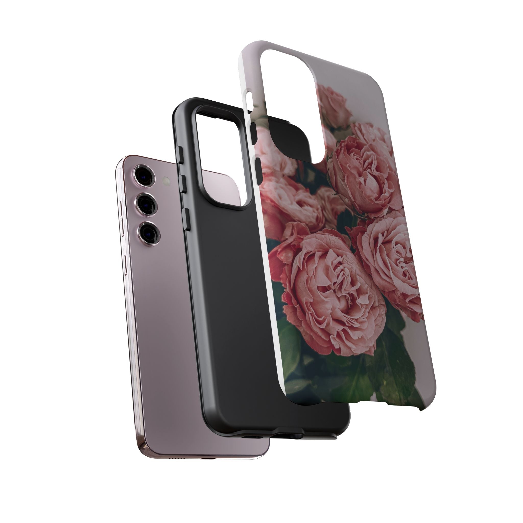 Tough Case — Pink Peonies Floral Phone Case
