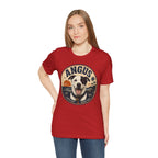 Angus Dog Tee — Retro Beach Portrait T-Shirt