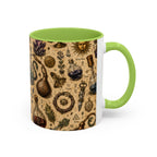The Alchemist's Cabinet Coffee Mug — Vintage Apothecary Accent Mug (11/15 oz)