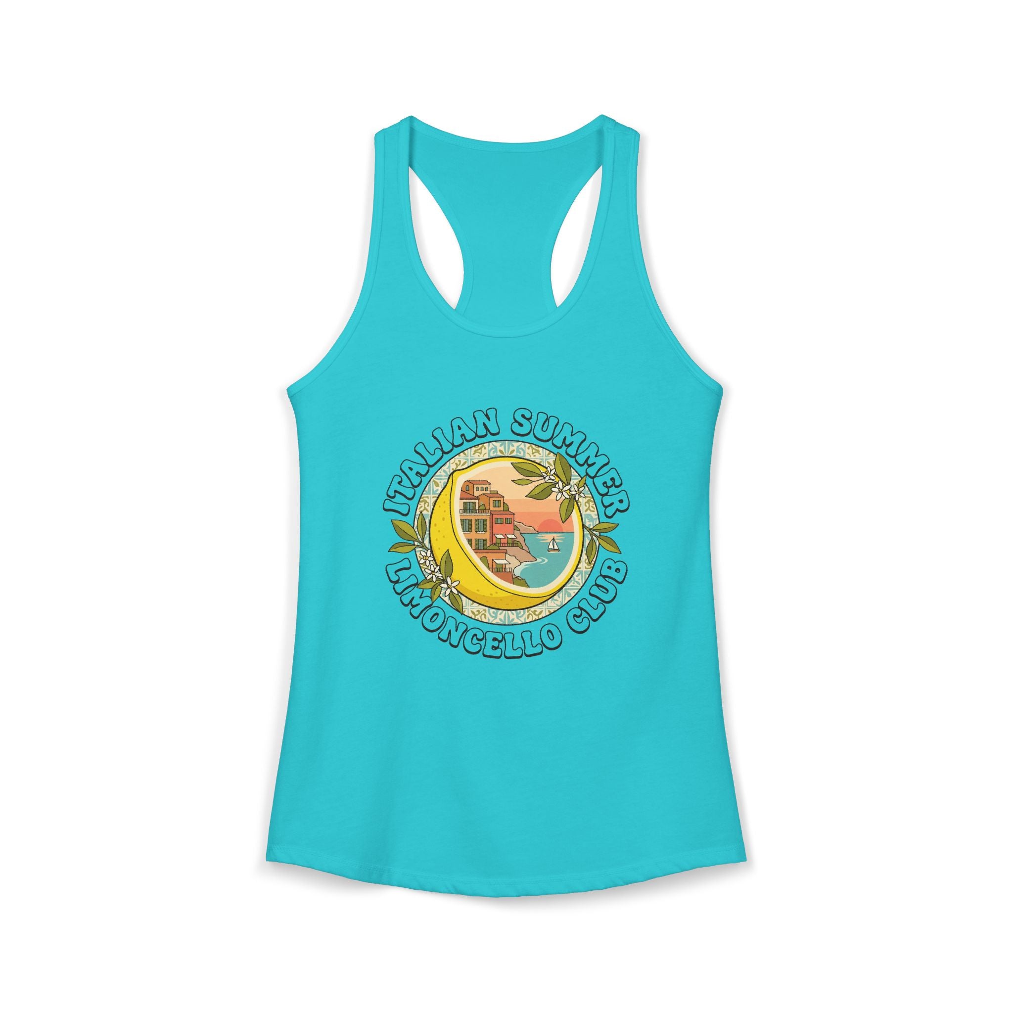 Women's Ideal Racerback Tank - Italian Summer