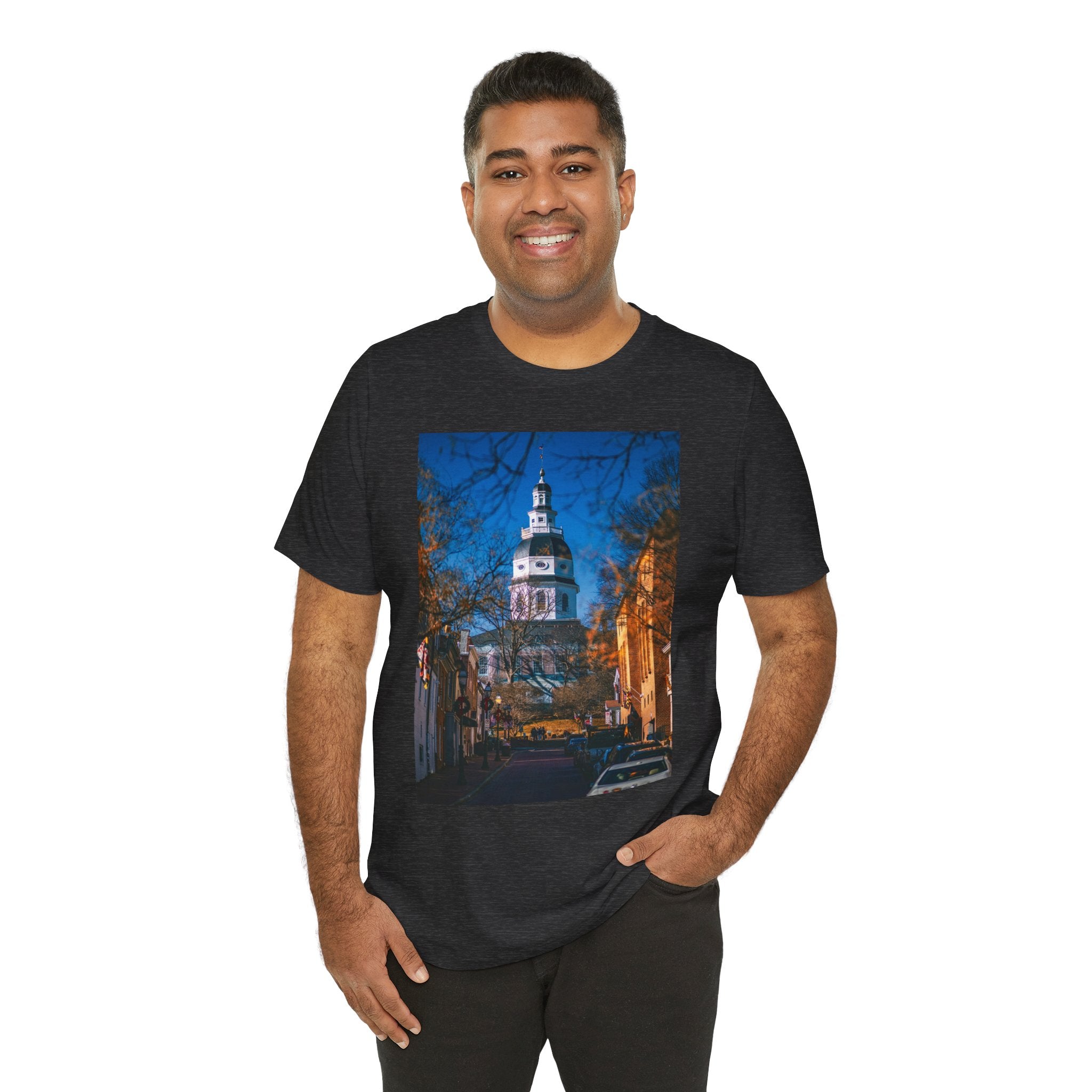 Maryland State House Street Photo Tee