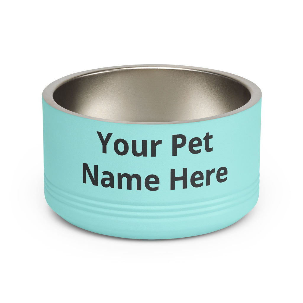 Personalized Pet Bowl – Custom Name 18oz Stainless Steel Dog & Cat Feeding Bowl