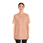 Nature Sunset Mountain Back Design T-Shirt — Scenic River & Pine Forest Graphic Tee