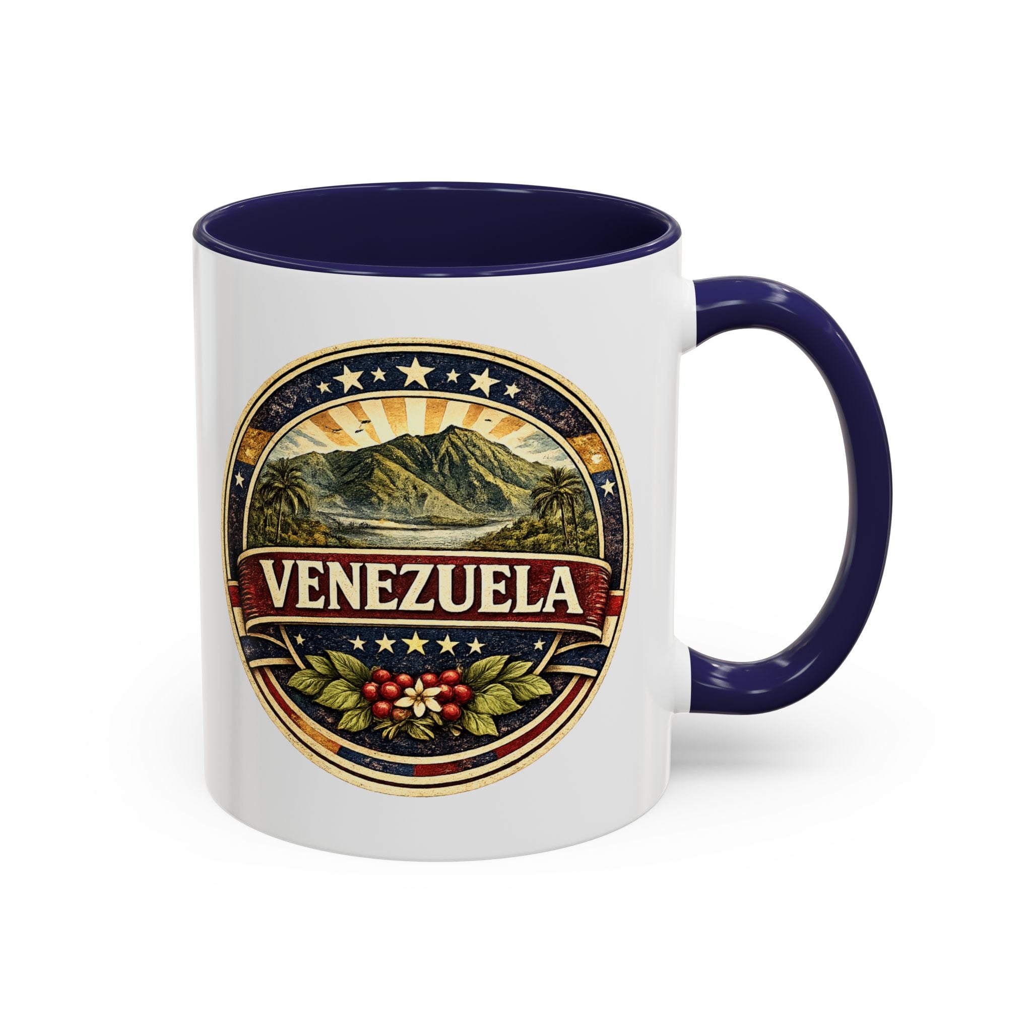 Venezuela Vintage Travel Accent Coffee Mug (11/15 oz)