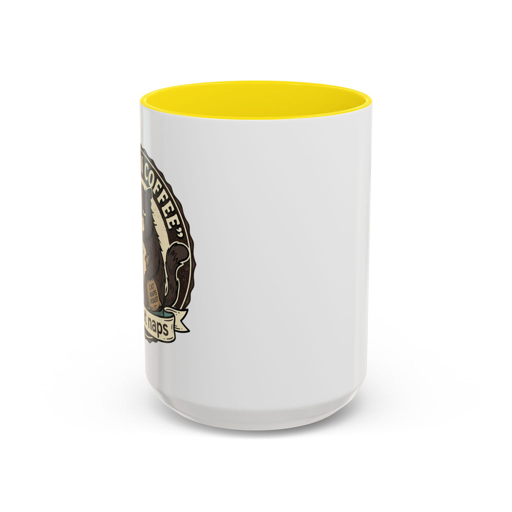 Coffee Lovers Mug — Rustic 'Coffee & Hops' Accent Ceramic Mug (11/15oz)