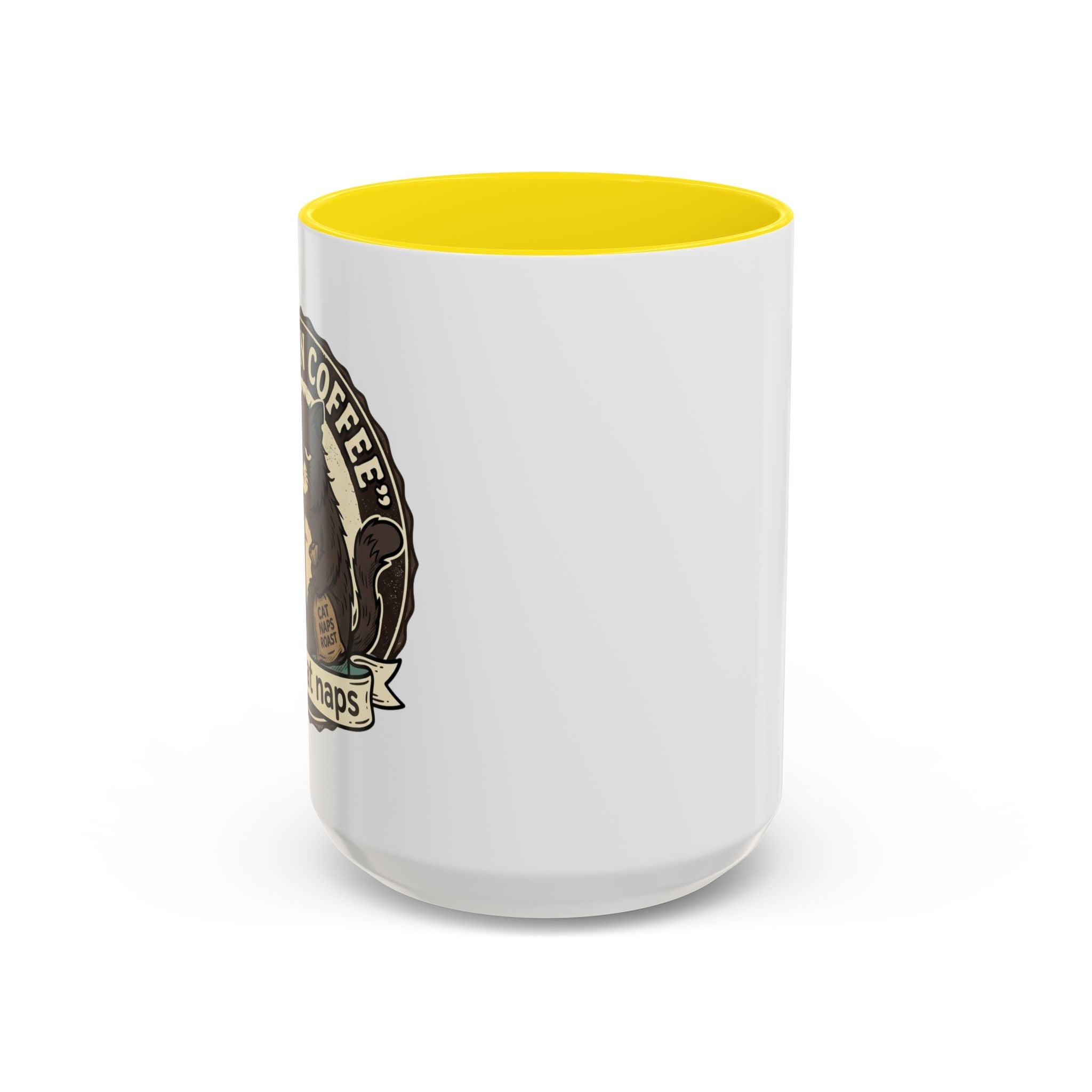 Coffee Lovers Mug — Rustic 'Coffee & Hops' Accent Ceramic Mug (11/15oz)