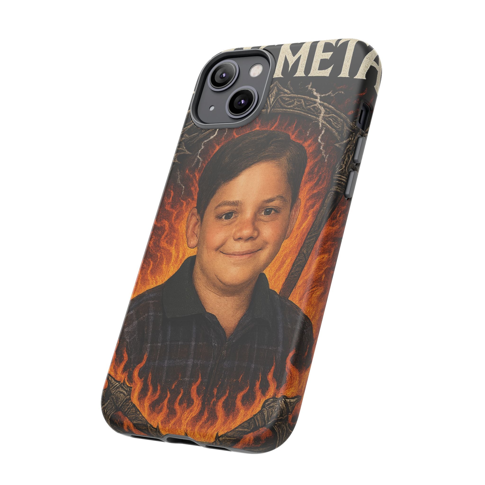 Metalhead Phone Case, Tough Cases for Music Lovers, Personalize with Unique Art, Gift for Metal Fans, Rock Lover's Accessory