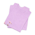 Floral Meadow Tee – Pink Wildflower Field Graphic T-Shirt